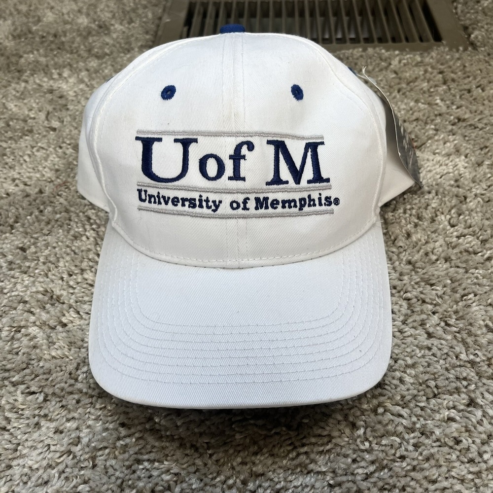 University of Memphis Tigers The Game Split Bar Vintage Snapback‎ Cap Hat